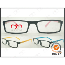 Classical and Hot Selling with Metal Decoration for Unisex Plastic Reading Glasses (LZ903)